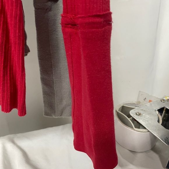 Levi's Ribbed Henley Top - Red - Picture 5 of 14